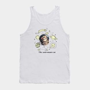 astronaut cat Tank Top